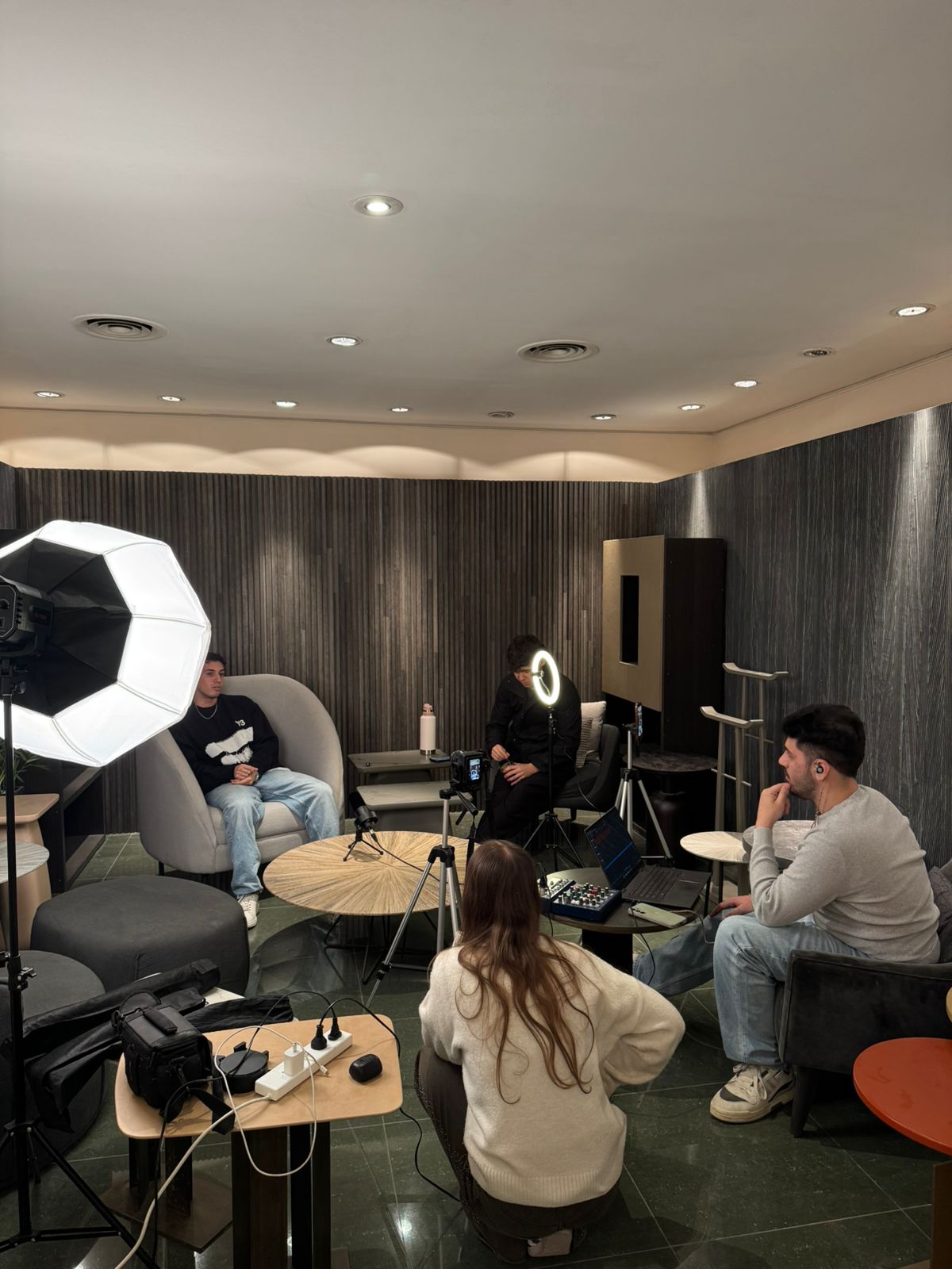 Rodaje de NØKK Studio